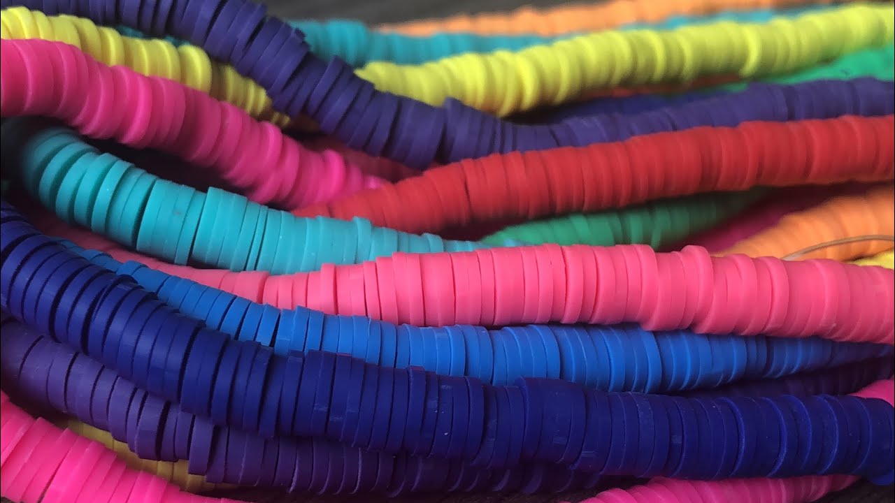 Chelsea’s Beads Bead Haul and Unboxing!!! Rainbow Heishi Beads!!