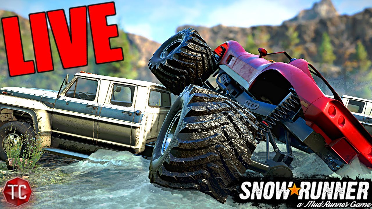 SnowRunner LIVE: NEW CONSOLE & PC TRUCKS! OFF-ROAD ADVENTURES, MUDDING, HAULING & MORE!