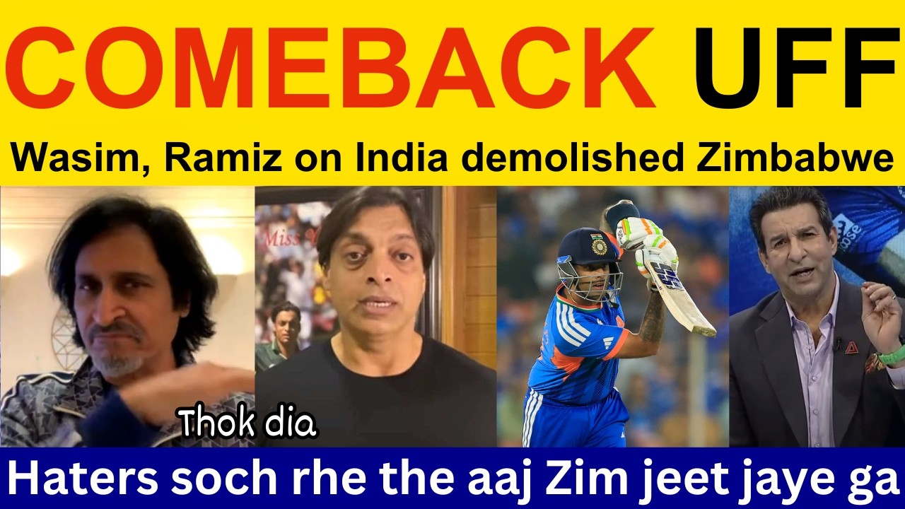Pak Media Crying on India win T20 World Cup 2026 vs ZIM | Ramiz Speaks, shoaib akhtar on IND vs ZIM