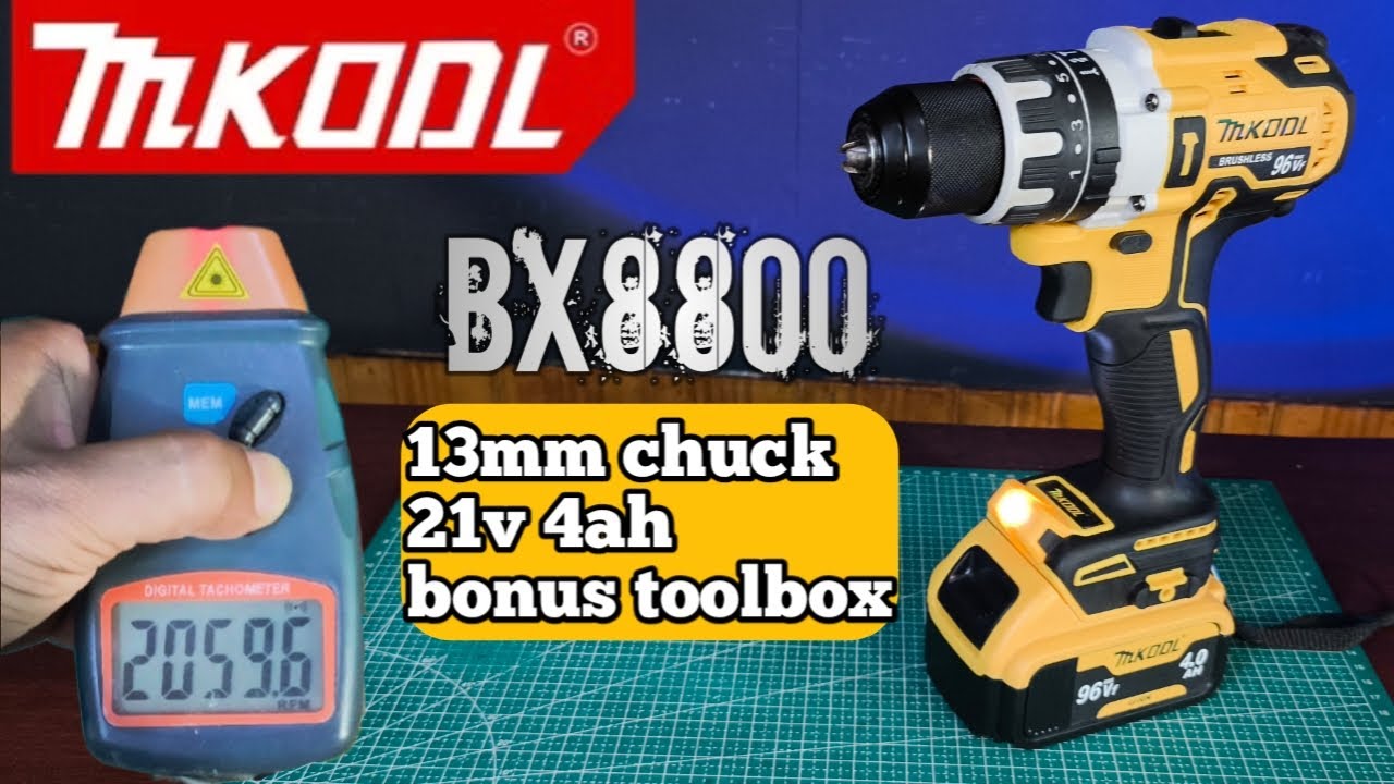 Bor Mkodl BX8800 13mm 400rb an mirip dewalt