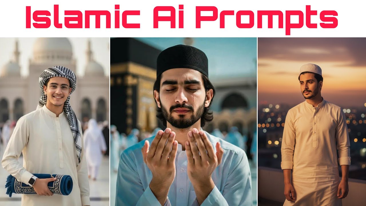 Islamic Ai Photo Editing Prompts | Ramadan Ai Photo Editing | New Trending Ai Photo Editing