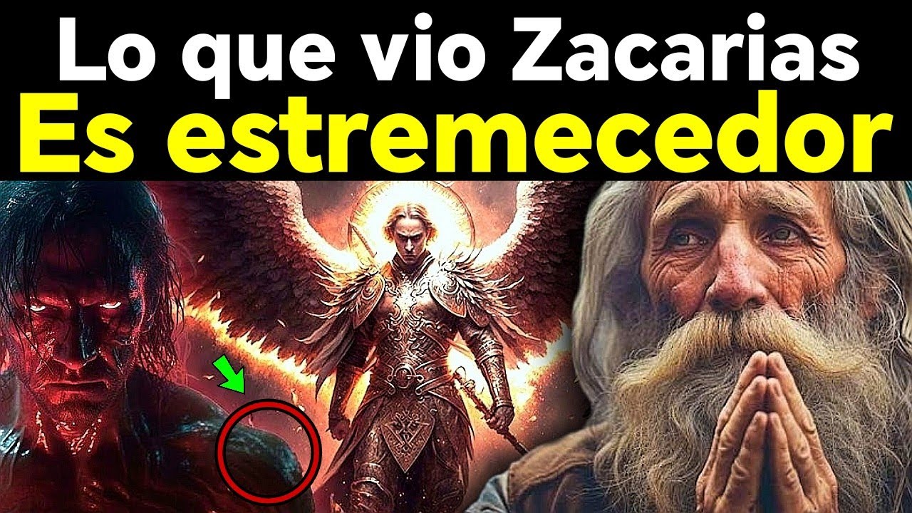 El profeta Zacarias no podía creer lo que veia (satanás acusa a Josué)