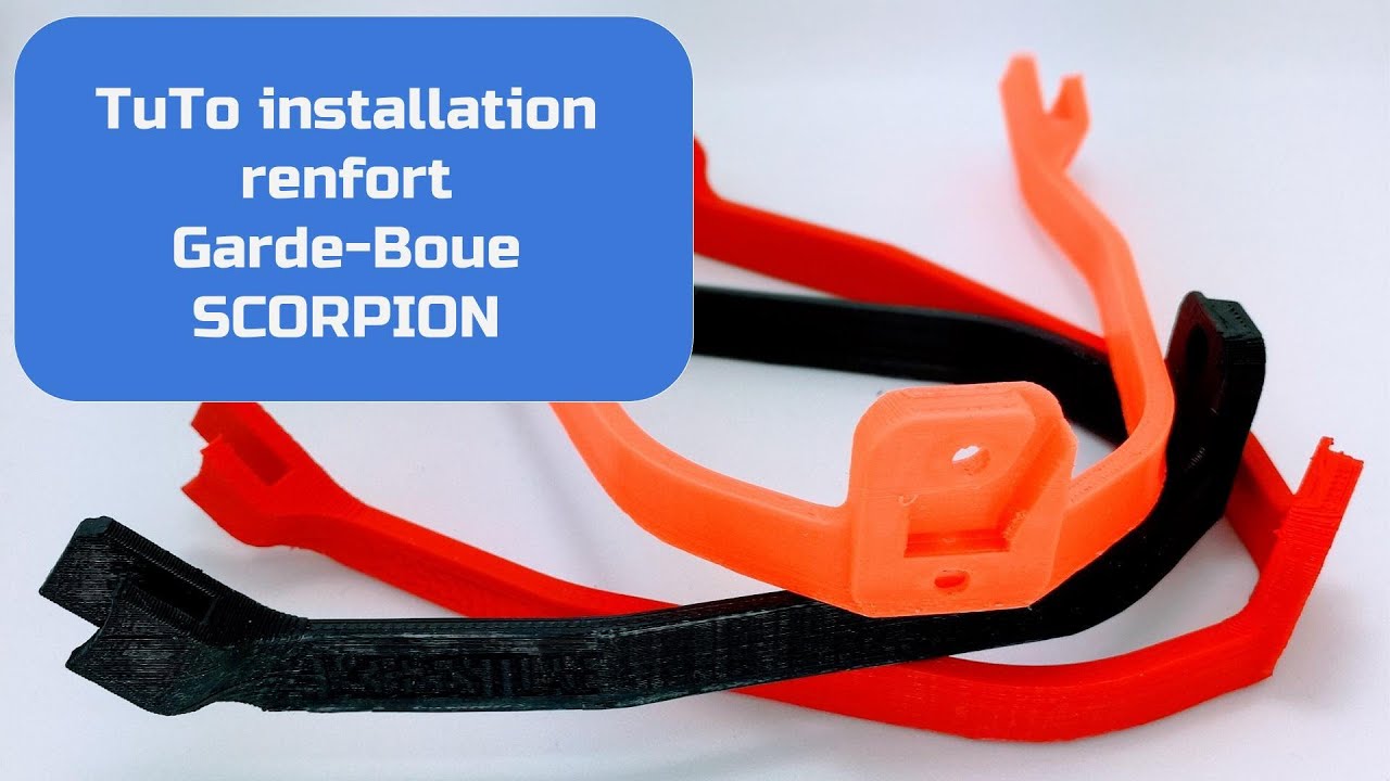 TuTo: Installation Renfort Garde-Boue SCORPION