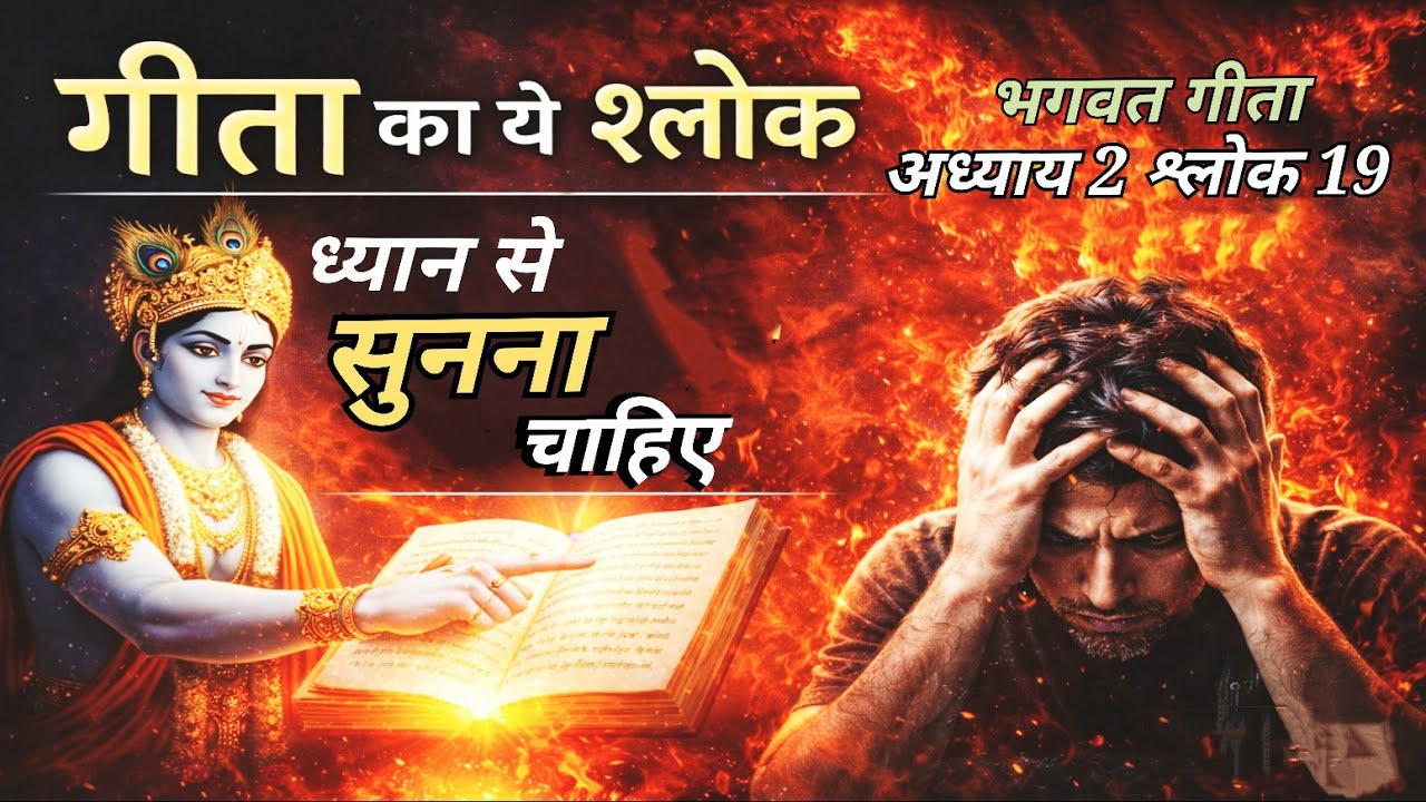 गीता का ये श्लोक ध्यान से सुनिये | Gita Simple by Nayan | Gita 2- 19 | Esd-12 | #suggestedvideo 