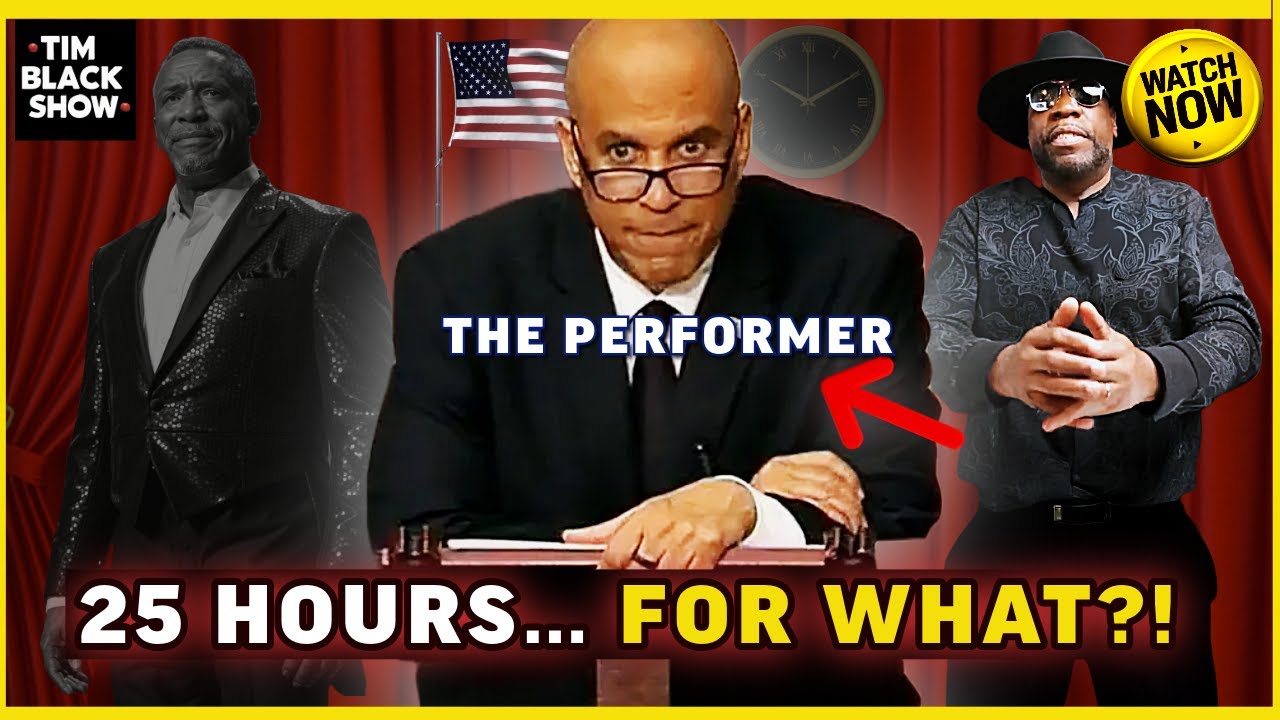 Cory Booker’s 25 Hour Filibuster Wasn’t for Us – It Was for Show