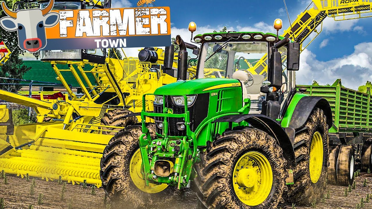 LS19 FarmerTown #80: Spontan RÜBEN laden mit der ROPA MAUS! | LANDWIRTSCHAFTS SIMULATOR 19