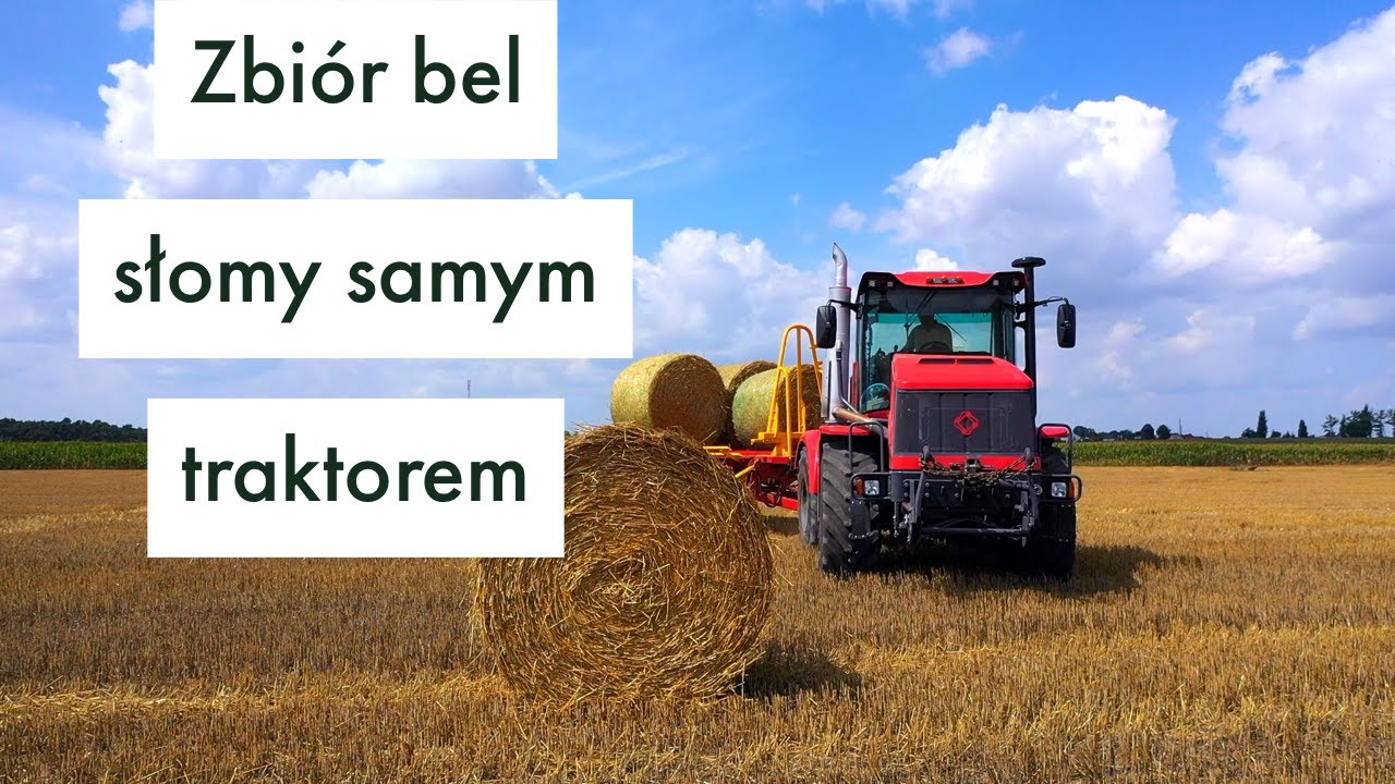 Traktor Kirovets i przyczepa samozbierająca | Maszyny rolnicze w Polsce