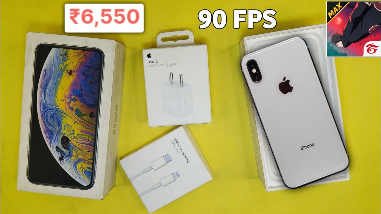 iphone xs unboxing cashify // iphone xs unboxing gaming test // iphone xs free fire review