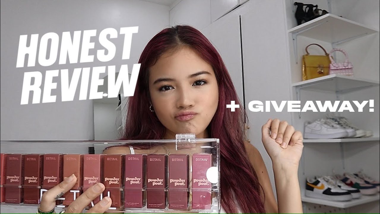 what I don’t like about the Powder Pout Collection (Detail Cosmetics)