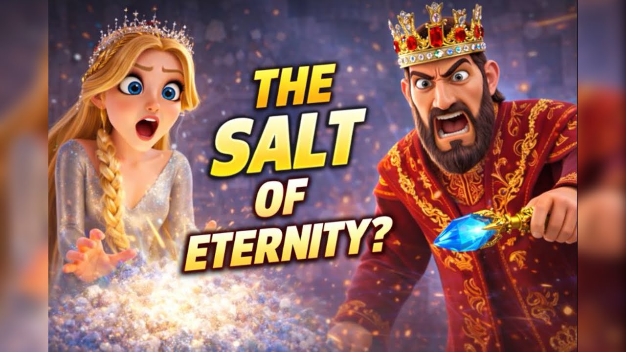 The Princess and the Salt of Eternity 👑✨ | Magical Royal Desert Fairy Tale