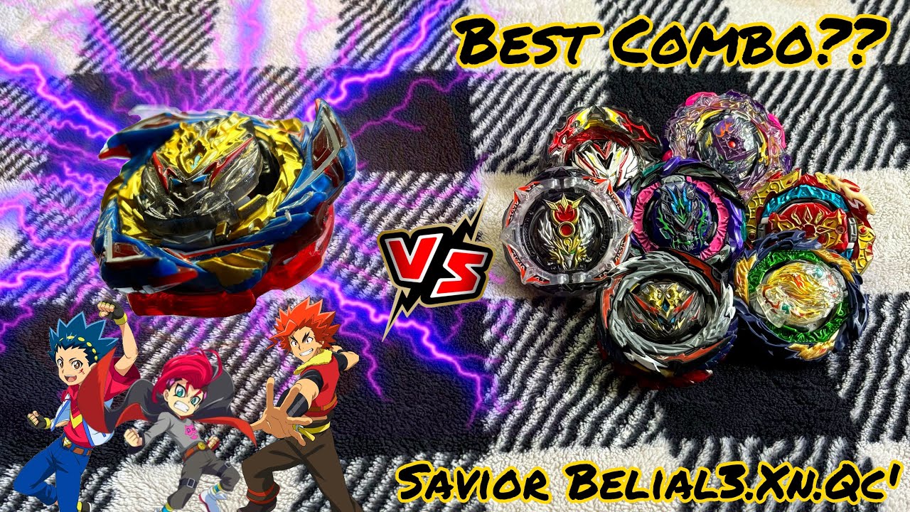 This Beyblade Combo SURPRISED Me!! Savior Belial3 Xanthus Quick’ 9 vs STRONG Beyblades!