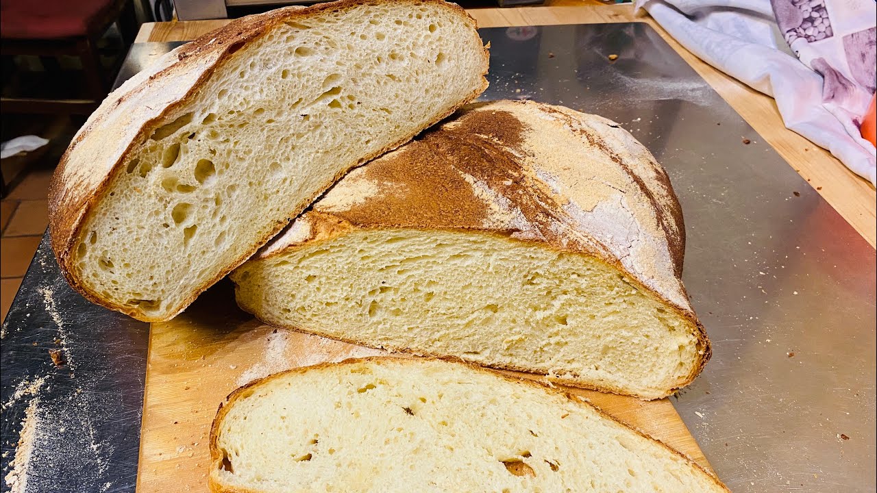 Pane fatto in casa che si mantiene tanti giorni,non lo comprerai più