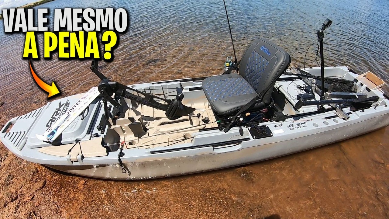 TESTEI O CAIAQUE ARK 1290 na PESCARIA! A Verdade Sobre Ele