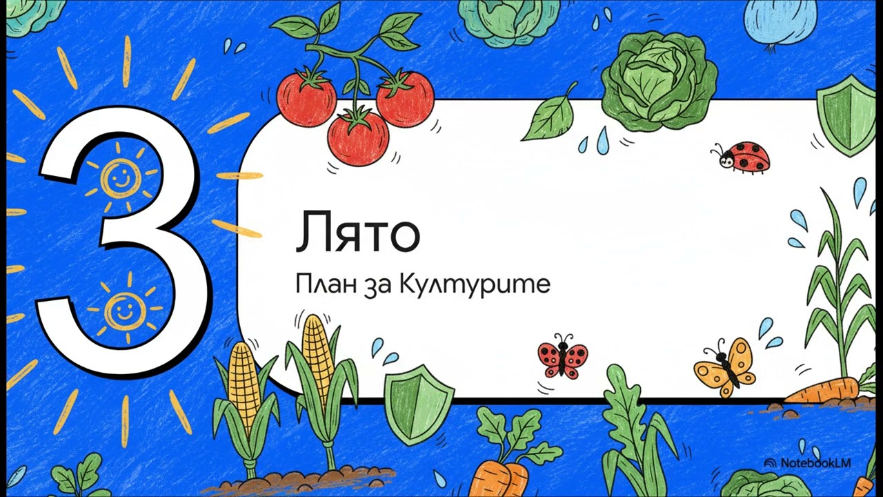 Годишна схема за интегрирана защита в градината