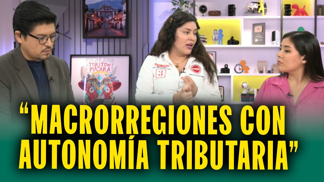 Elecciones 2026: PRIN propone macrorregiones con autonomía tributaria