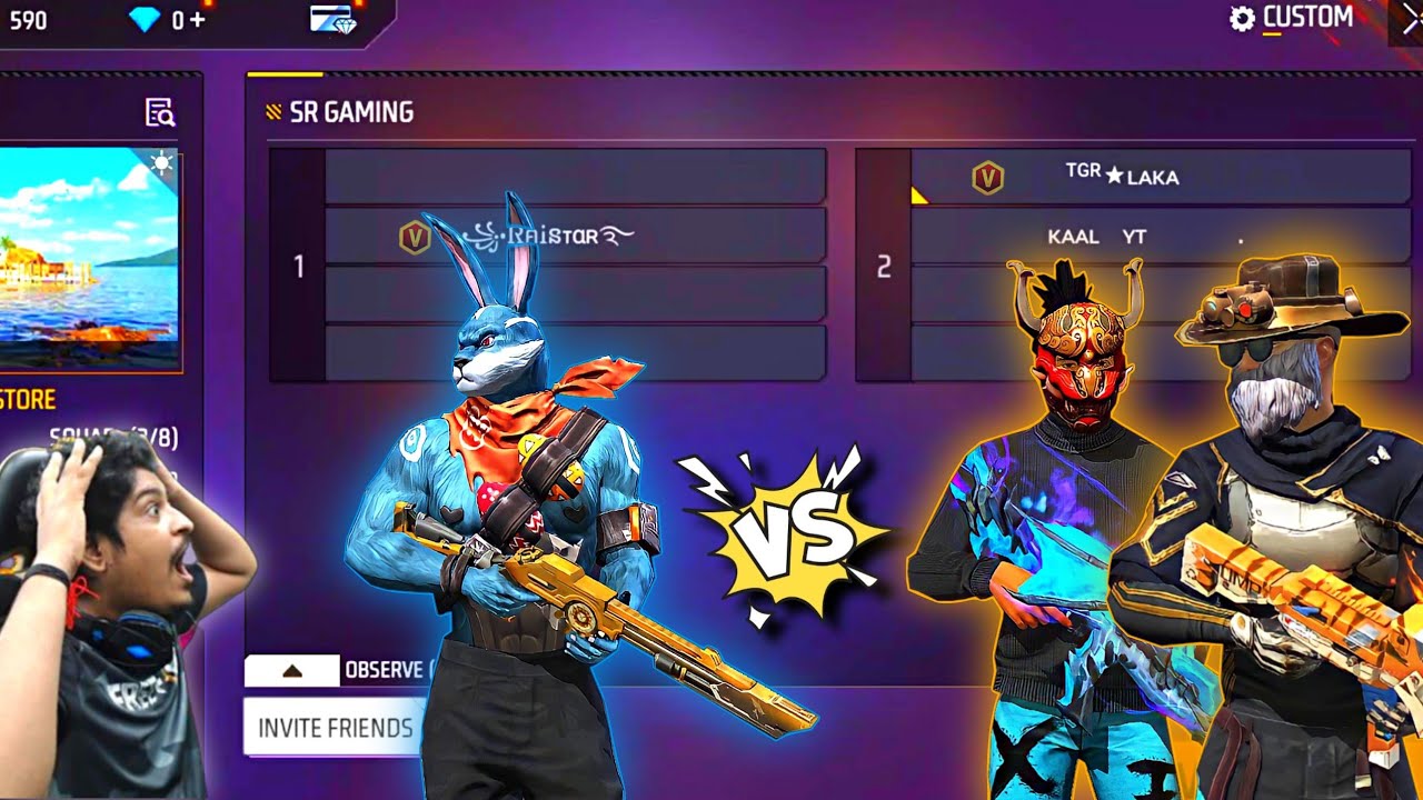 ꧁•ᏒคᎥនтαʀ࿐ ने LAKA GAMER, KAAL YT को किया CHALLENGE || RAISTAR ने लिया अपना हार का बदला 1vs2मैं🔥