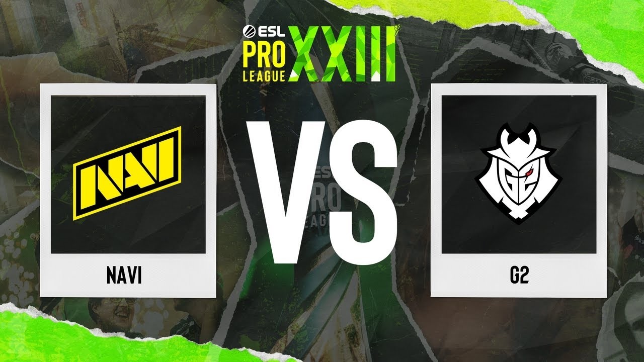 NAVI vs. G2 - ESL Pro League Season 23 - Stage 2