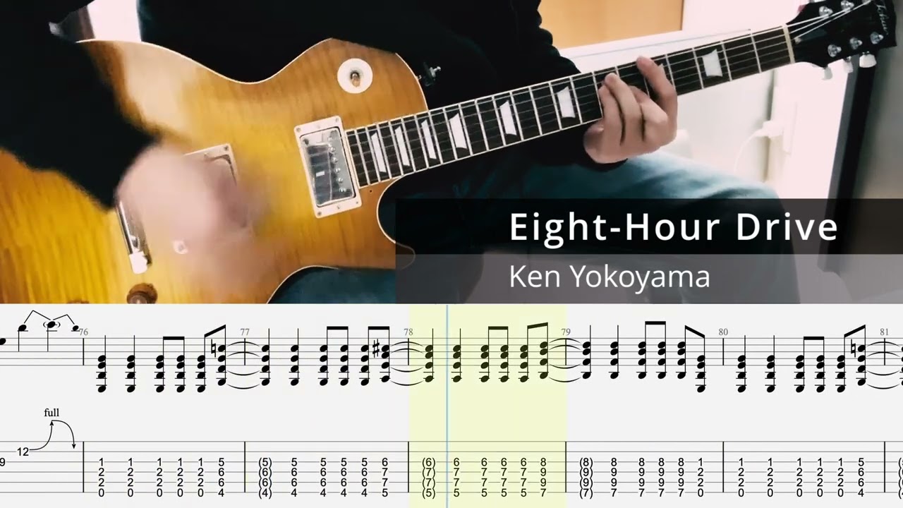 Ken Yokoyama - Eight Hour Drive (TAB)