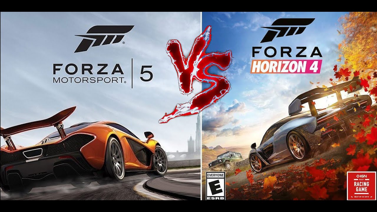 🍉Forza Horizon 5 VS Forza Horizon 4 🍉Old VS New Car!!!