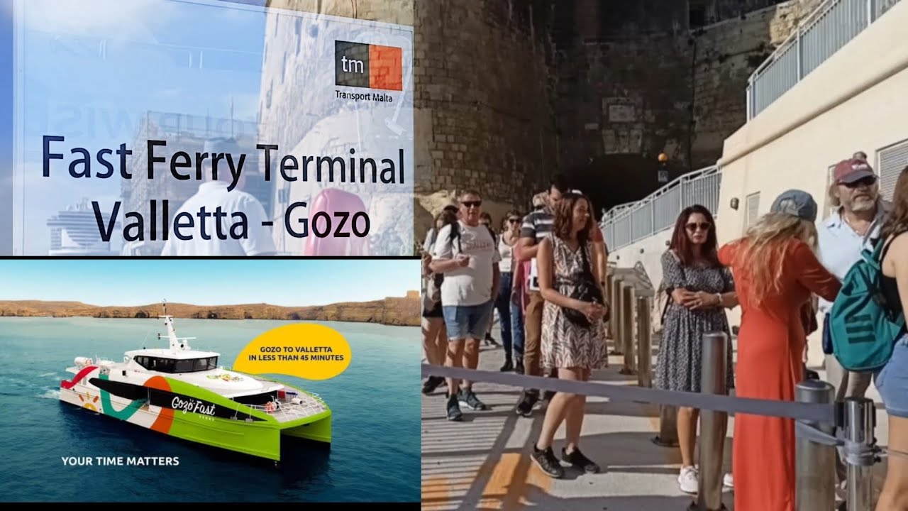 Travel from Valette to Gozo🇲🇹 #malta #gozo