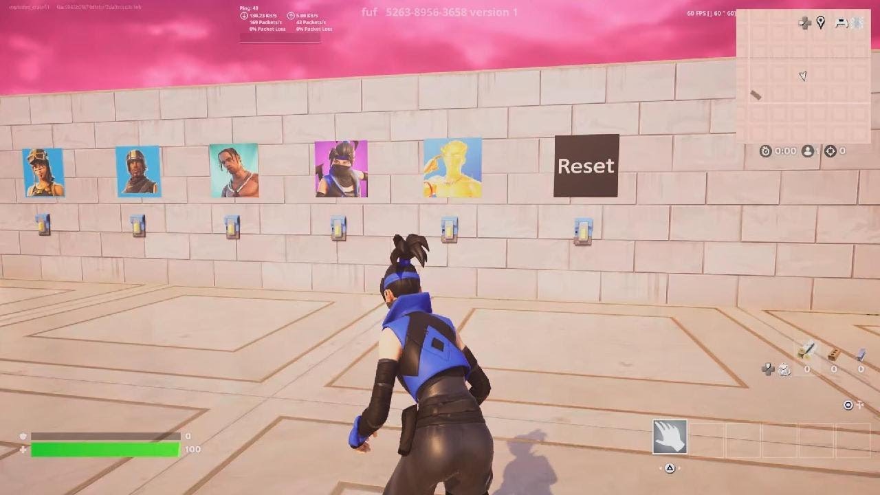 Fortnite og movement map