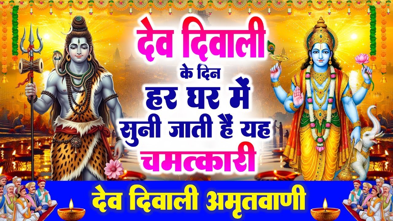 देव दिवाली के दिन हर घर में सुनी जाती हैं यह चमत्कारी देव दिवाली अमृतवाणी | Dev Diwali Amritwani
