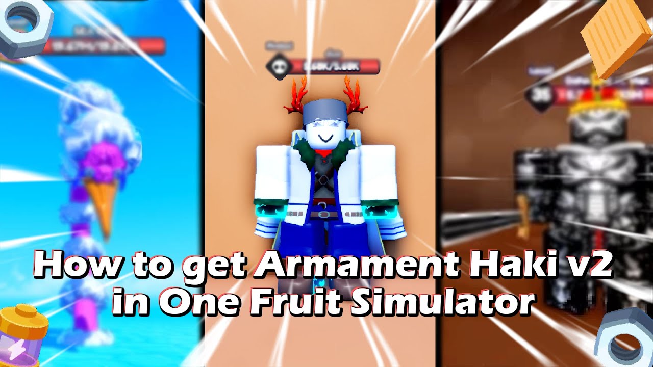 💥HOW TO GET ARMAMENT HAKI V2 IN ONE FRUIT SIMULATOR💥 ⚙️UPDATED GEARS LOCATIONS⚙️