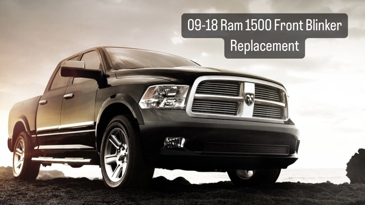 Как заменить лампу переднего указателя поворота Ram 1500 09-18 годов — быстро и просто своими рук...