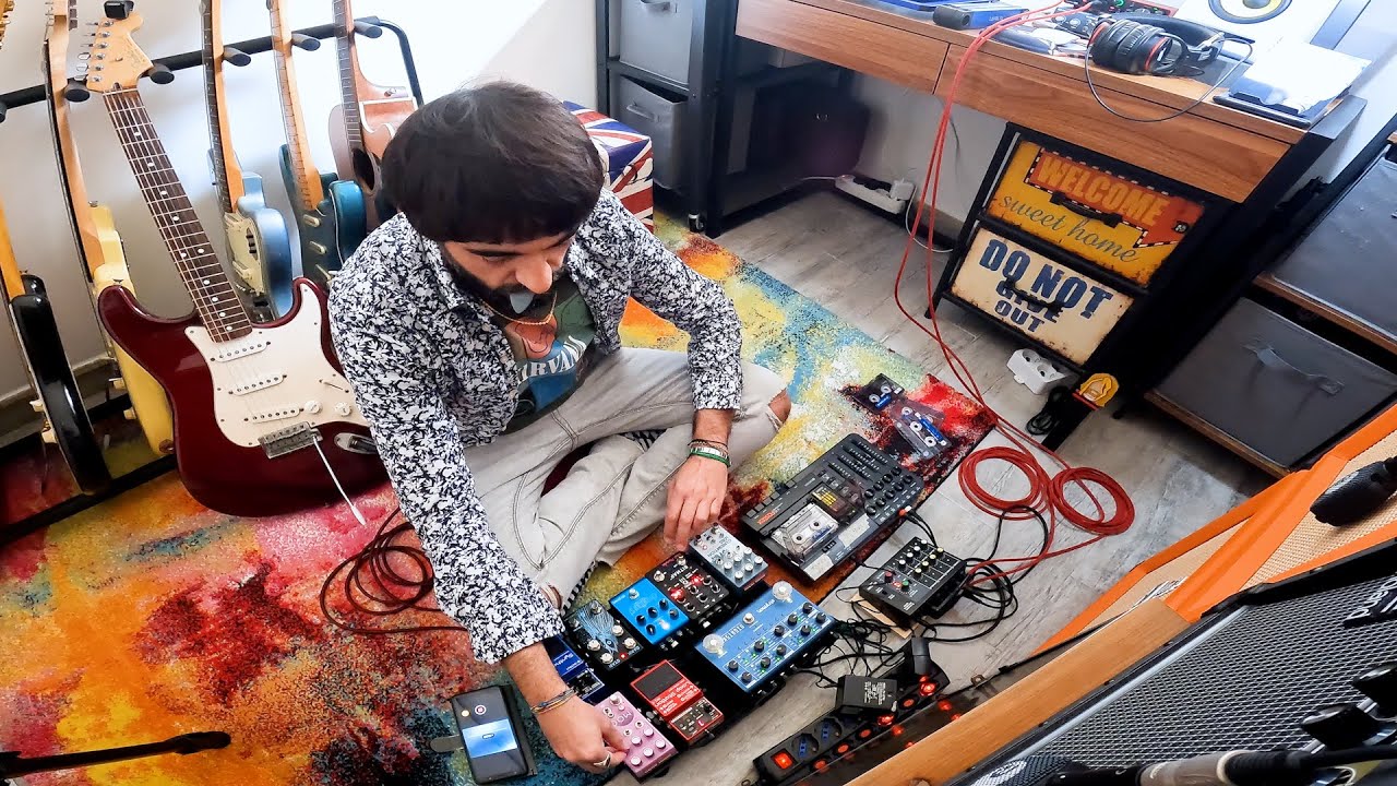 Ambient Guitar Drone Music // Rehearsals For Italian Live Concerts [North Italy]