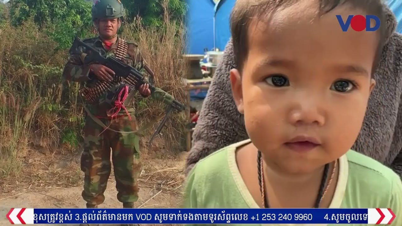 បទយកការណ៍៖ ជីវិតស្ត្រីម្នាក់នៅភូមិព្រៃចាន់ពរកូនរត់គេចពីការបាញ់រះរបស់ទ័ពថៃខណៈប្តីជាប់ដៃច្បាំង