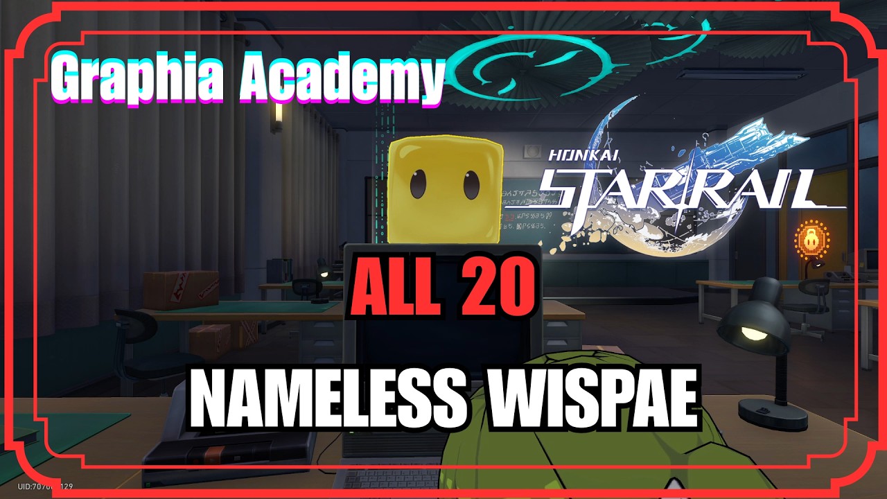 All 20 Nameless Wispae ⭐ Graphia Academy ⟬Honkai: Star Rail⟭