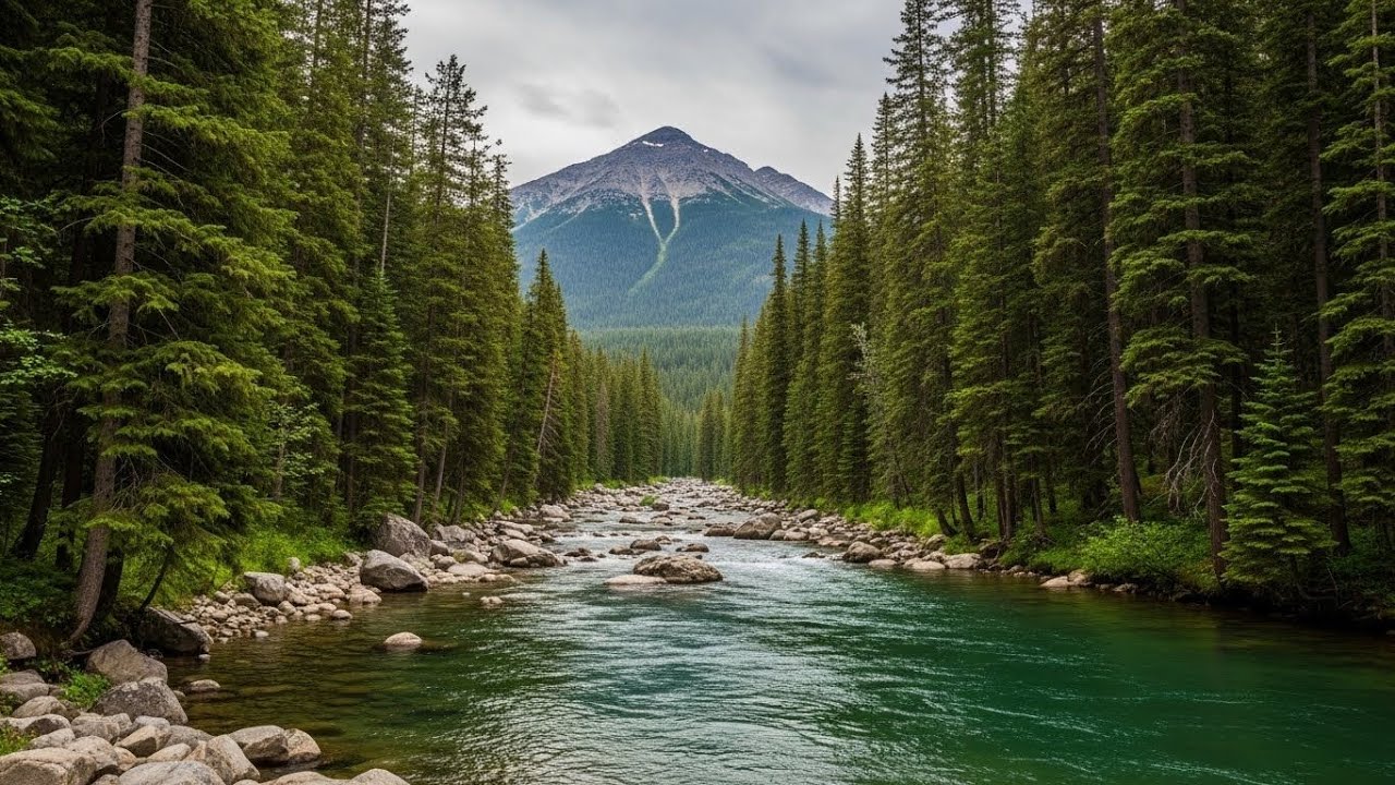 River Soundscape 🌿 Peaceful Water Ambience for Meditation, Study, and Relaxation #707