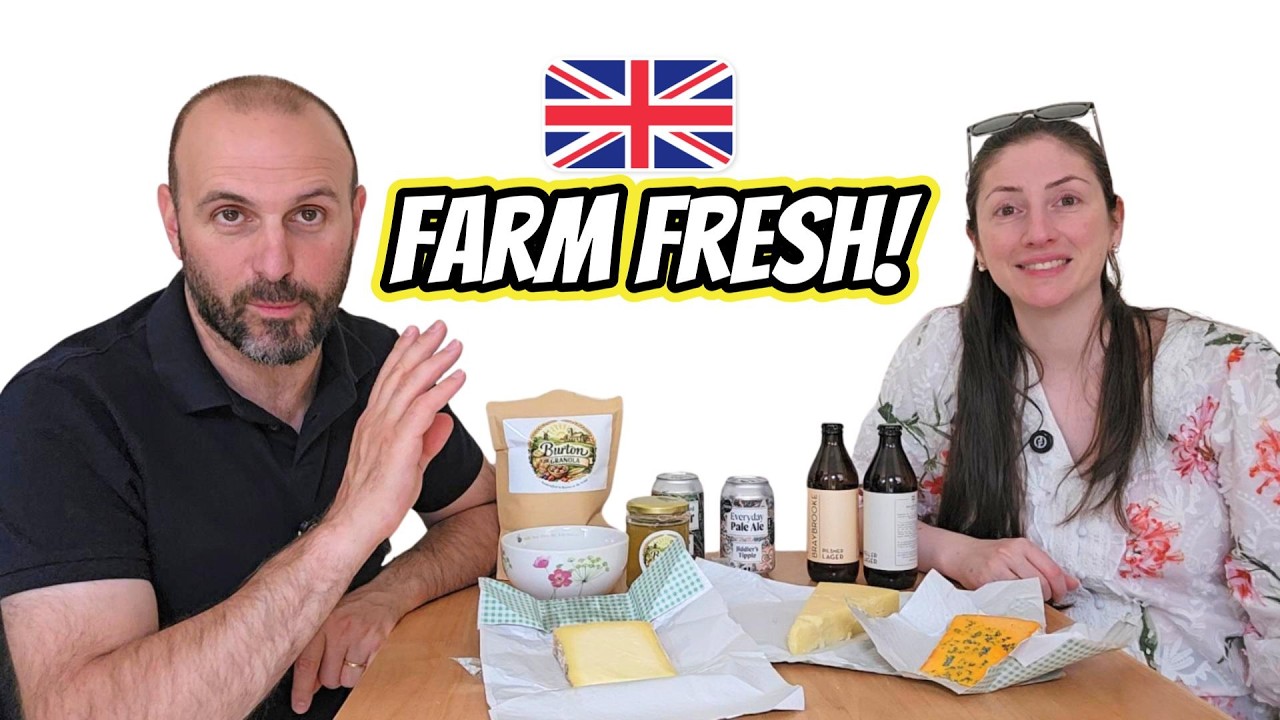 We Visited a UK Farmers' Market and Tested Local Food! (Italian Reaction)