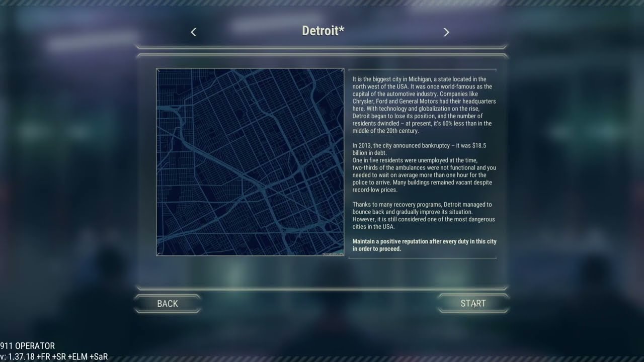 911 Operator - Unique Stories - 6 Detroit (Expert)