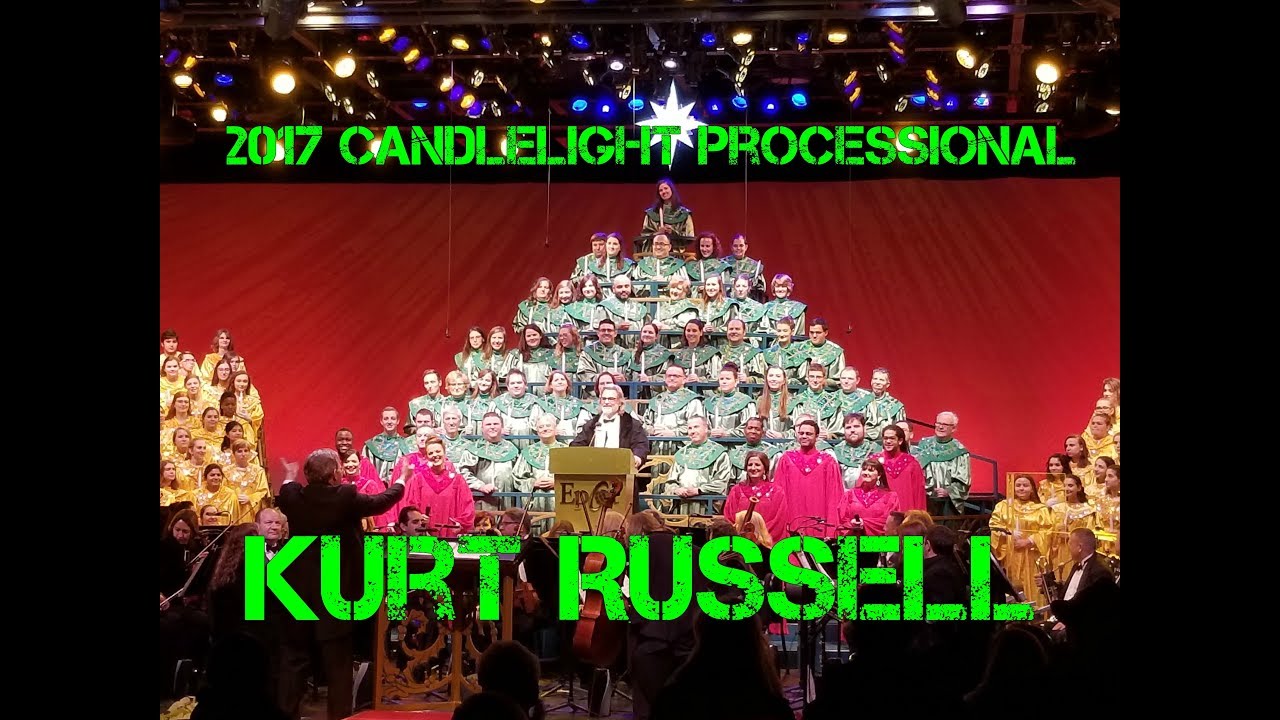 HD 2017 Epcot Candlelight Processional Kurt Russell