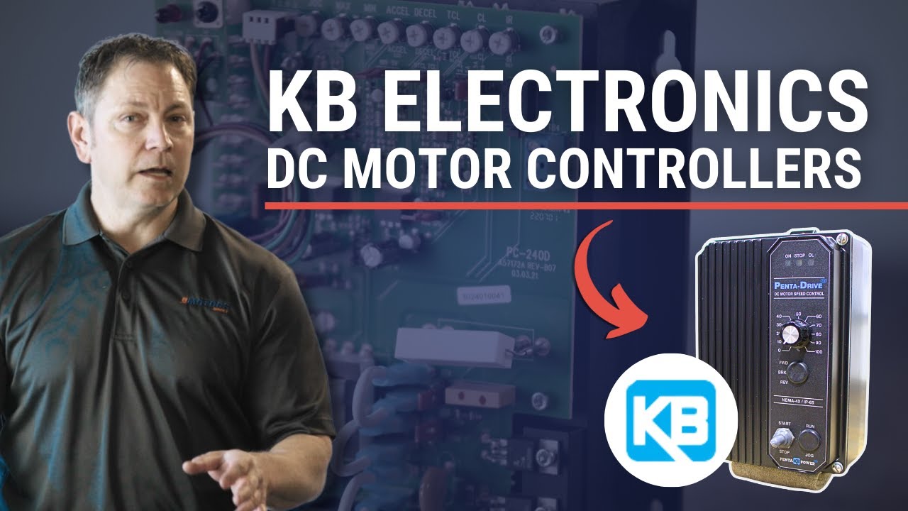 KB Electronics DC Motor Speed Control | Available at eMotors Direct