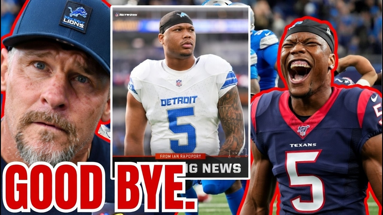 Lions TRADE RB David Montgomery to the Houston Texans! Detroit gets 4th Rounder, OL Scruggs Back!