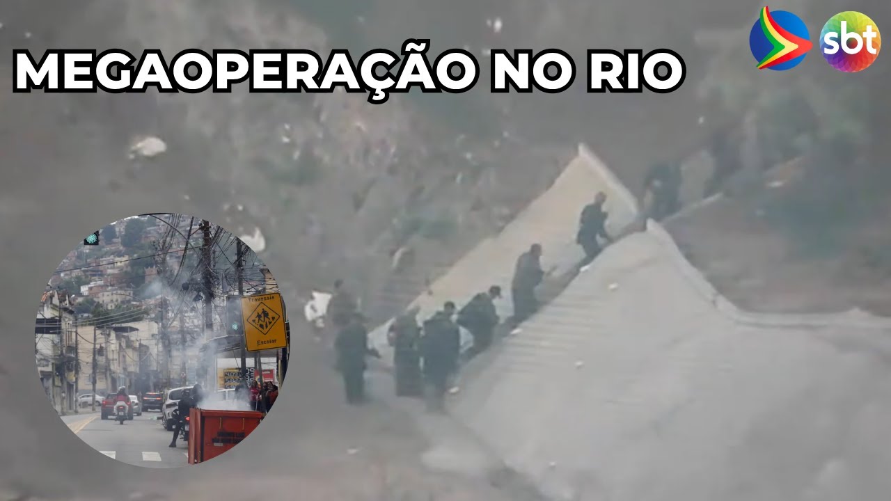 Opera&ccedil;&atilde;o no Rio de Janeiro deixa dezenas mortos: veja imagens da fuga no Complexo da Penha