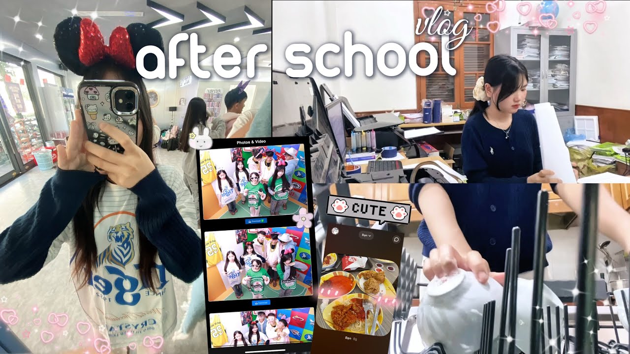 After School VLOG // thói quen sinh hoạt sau khi tan học 💕
