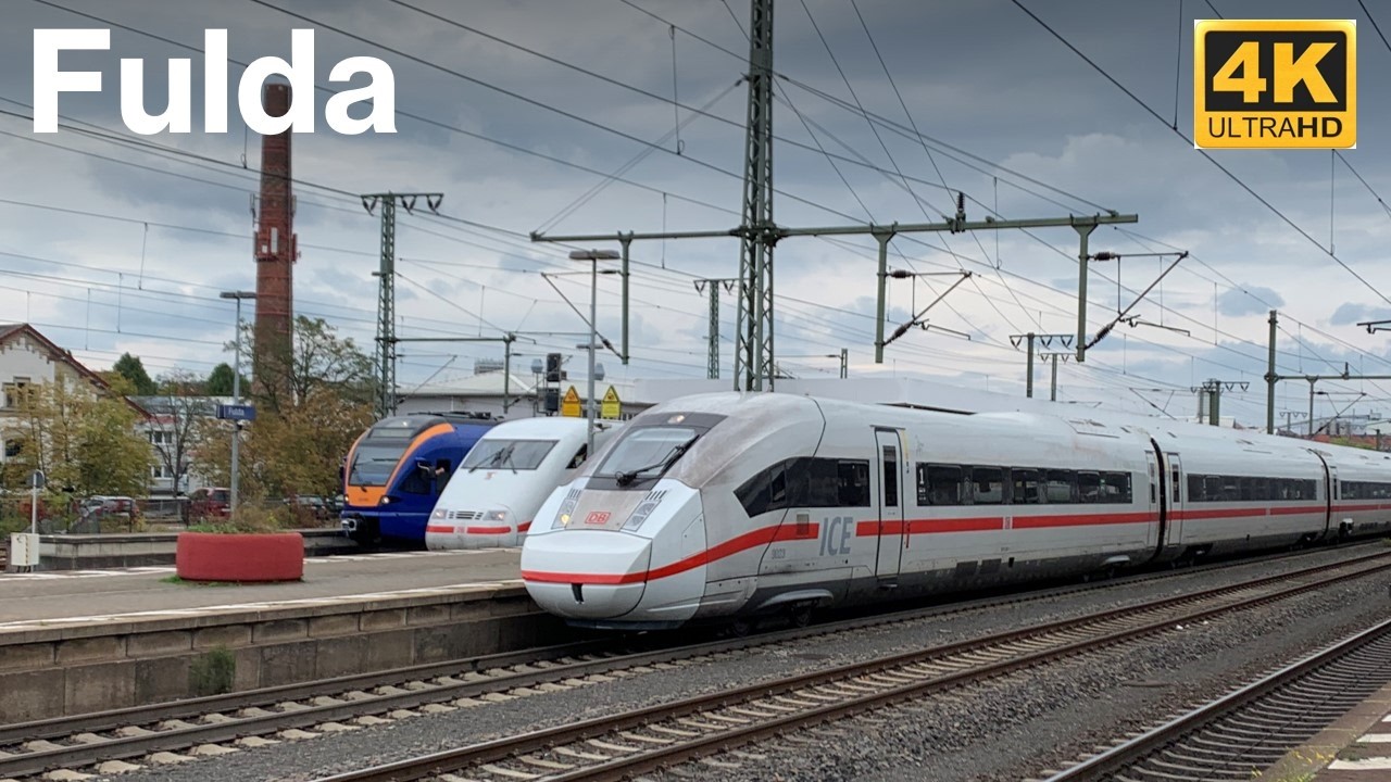 Zugverkehr in Fulda 24 9 2025