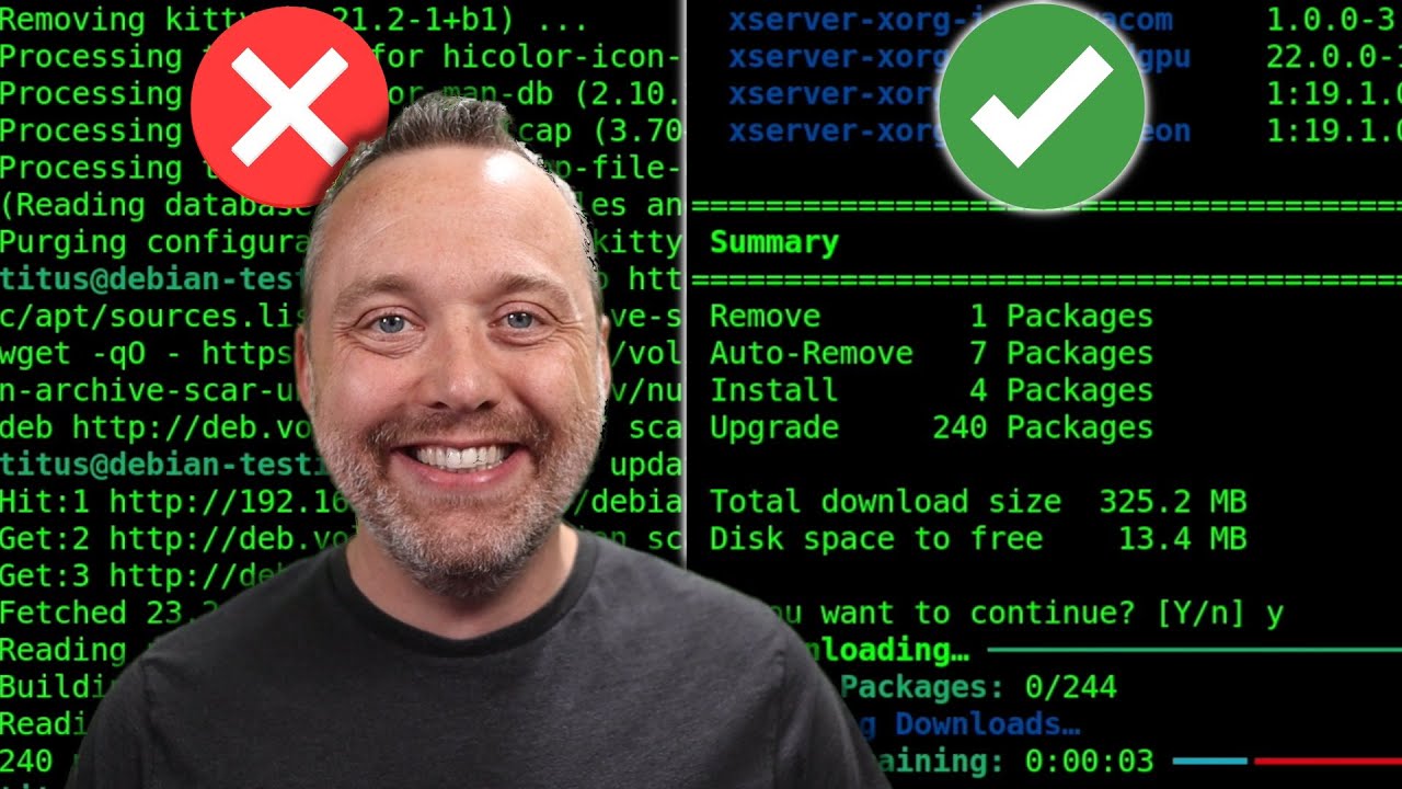 Прекратите использовать APT