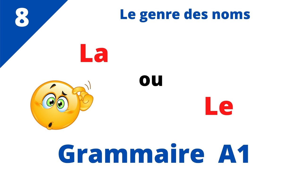 كيف تميز بين المذكر والمؤنث في اللغة الفرنسية بسهولة_ le genre du nom