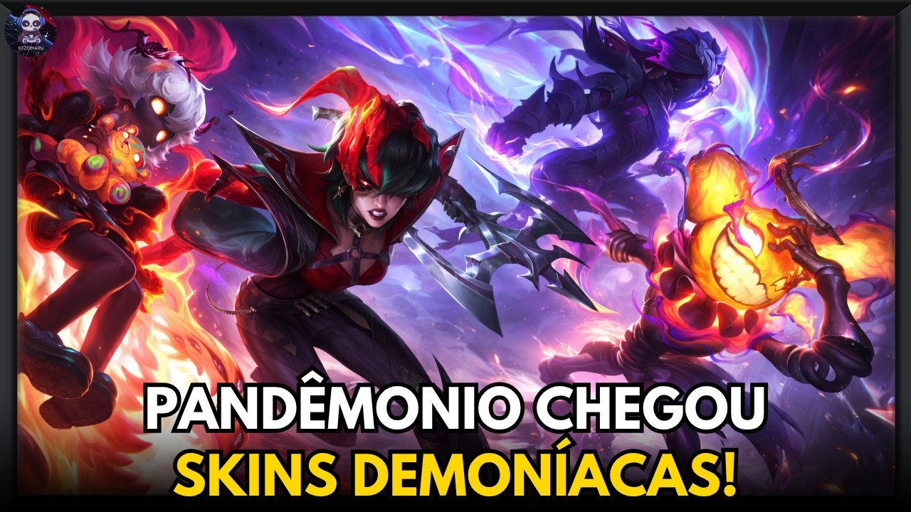 SAIU O TRAILER NOVA Temporada 2026 do LoL: Pandem&ocirc;nio + Skins INSANAS REVELADAS!