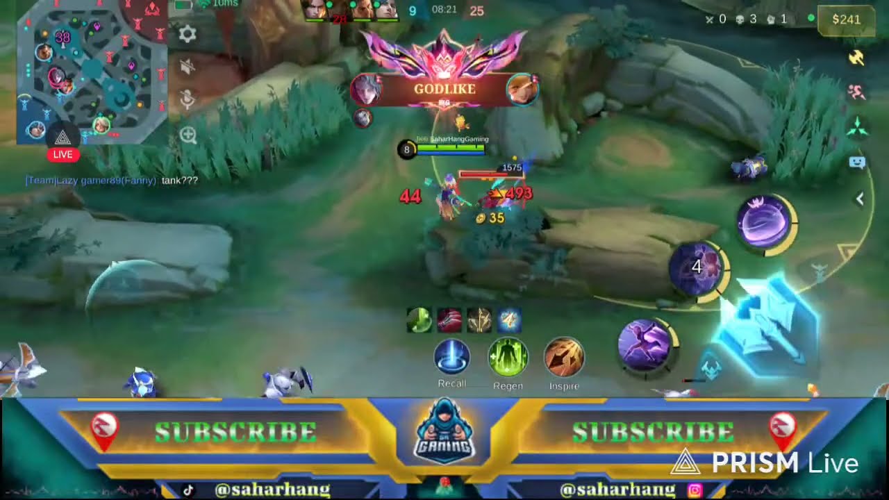 Mobile Legends: Bang Bang Live Rank Push Gameplay 🔥 #mlbb