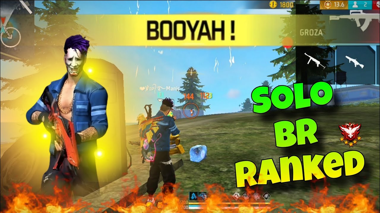 BR HEROIC LOBBY SOLO😱 MY BEST GAMEPLAY | GRENA FREE FIRE | BR RANKED BOOYAH 