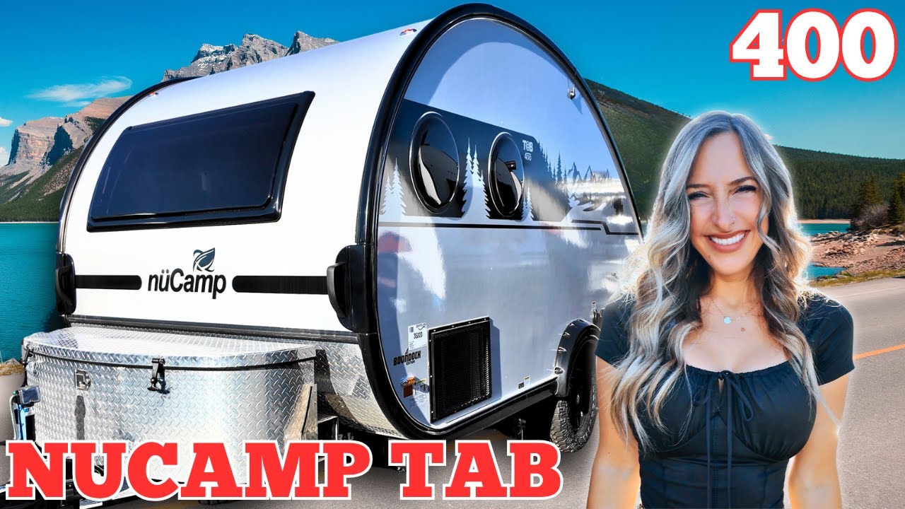 The BIGGEST and MOST LUXURIOUS Teardrop Ever Built! 2025 nuCAMP TAB 400 Tour is FULL of SURPRISES!