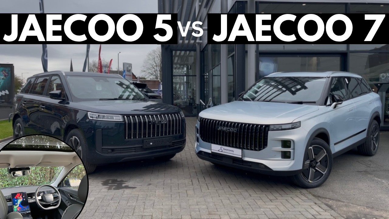 JAECOO 5 против JAECOO 7 | Сравнительное видео