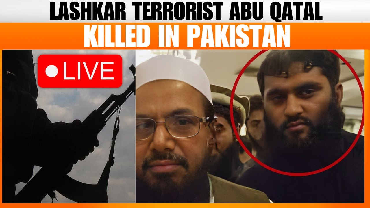 LIVE : Top LeT Terrorist Abu Qatal Sindhi, Nephew of Hafiz Saeed, Shot Dead in Pakistan | News9