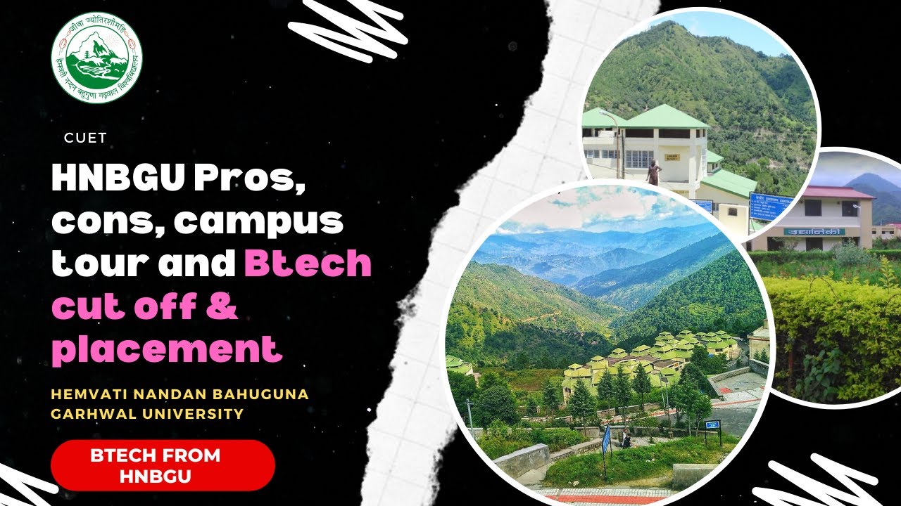 HNBGU Btech Pros, cons, campus, placement & cut off | HNBGU Btech cut off | CUET | #cuet #hnbgu