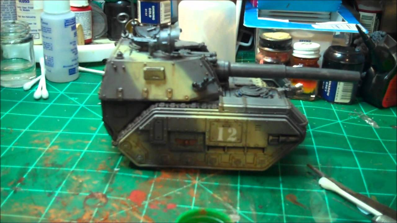 Building a Forgeworld Basilisk and Medusa Vol 5.wmv